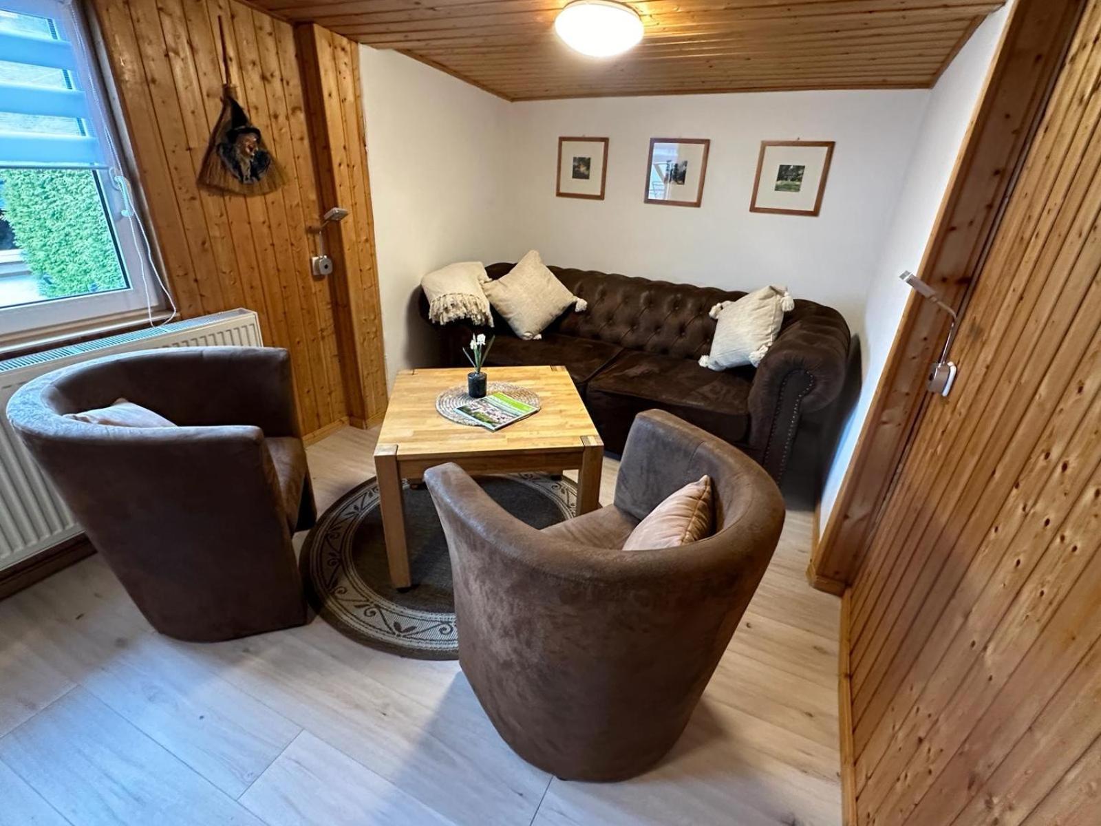 Christels Ferienwohnung 1 In Thale Mit Sonnenterrasse Und Grill Zewnętrze zdjęcie