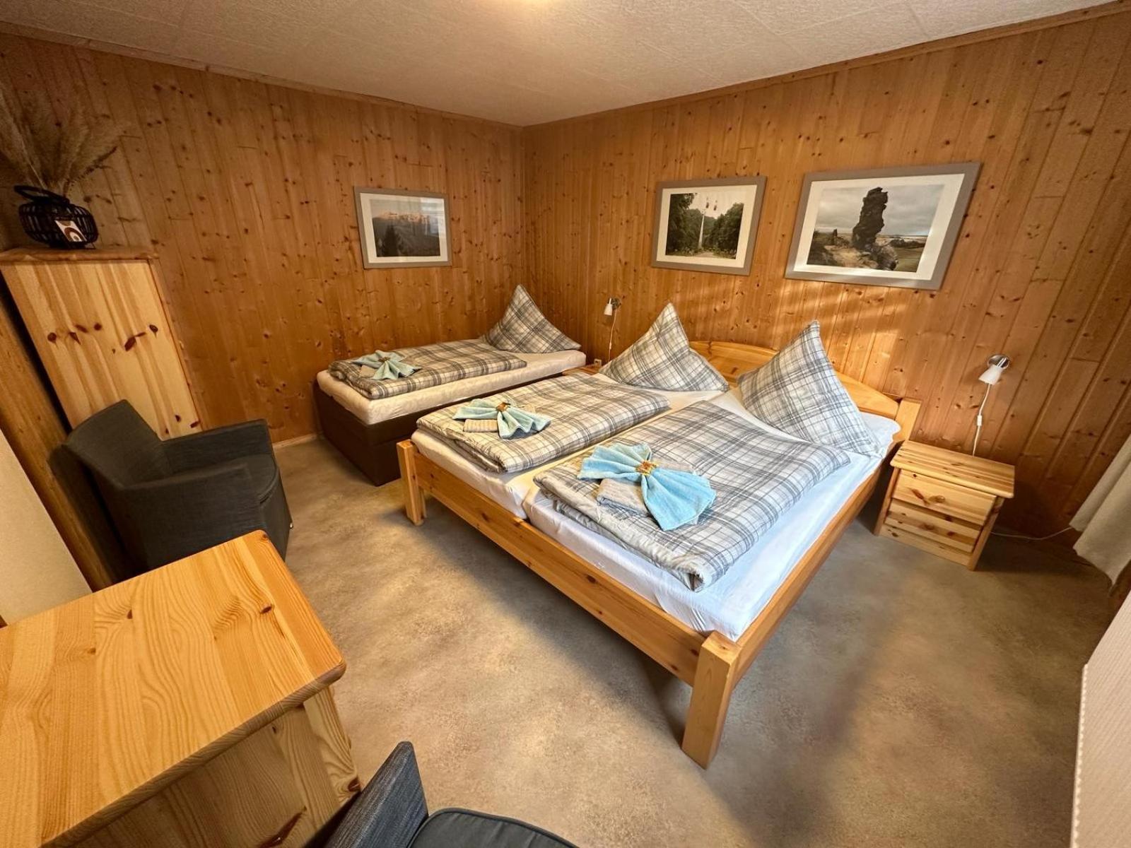 Christels Ferienwohnung 1 In Thale Mit Sonnenterrasse Und Grill Zewnętrze zdjęcie