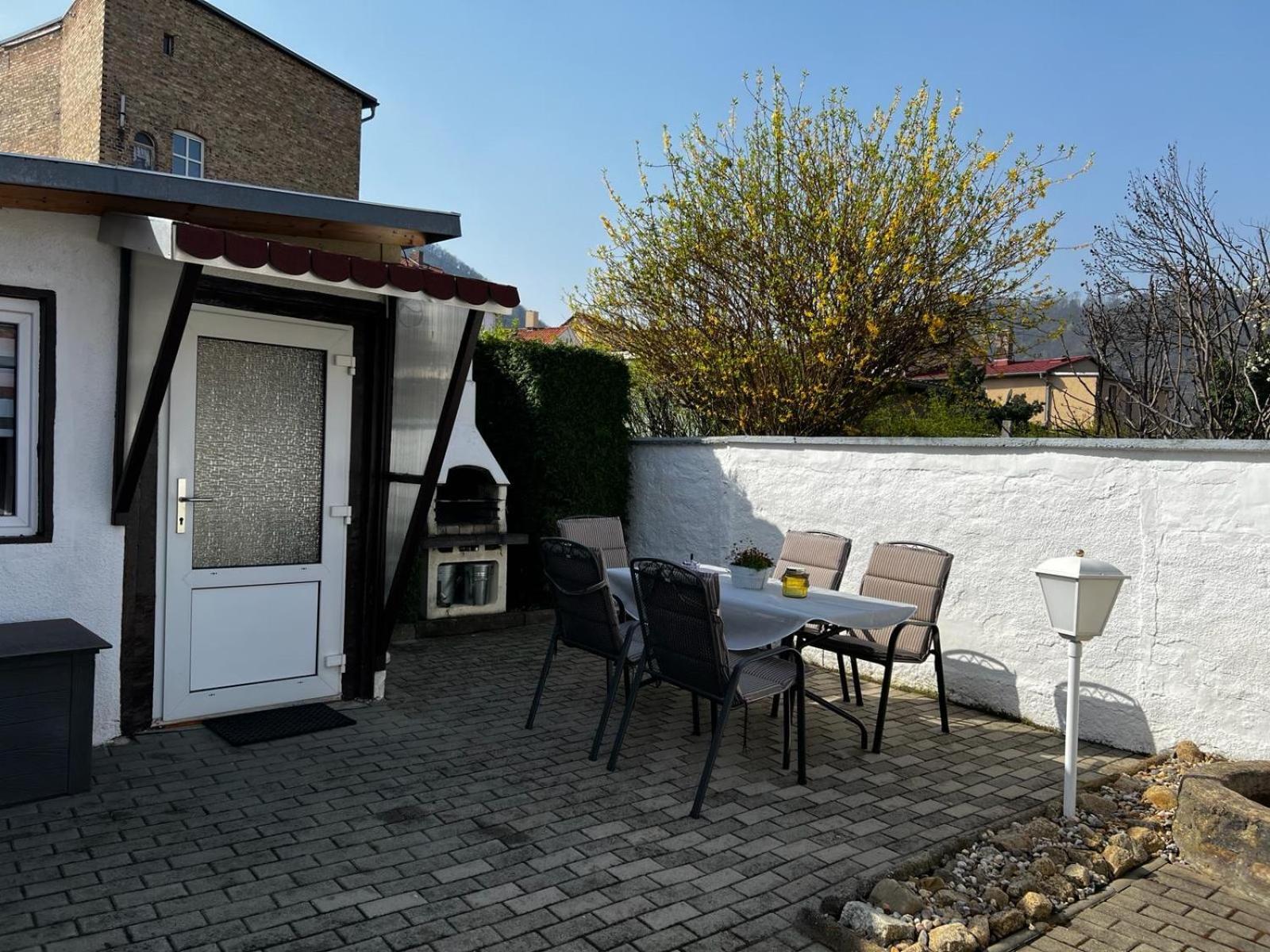 Christels Ferienwohnung 1 In Thale Mit Sonnenterrasse Und Grill Zewnętrze zdjęcie